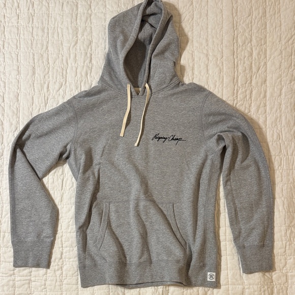 Reigning Champ Heather Gray Hoodie - Picture 1 of 10